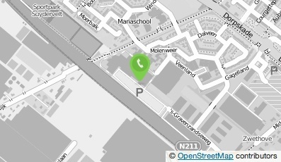 Bekijk kaart van HORNBACH Bouwmarkt en tuincentrum in Wateringen
