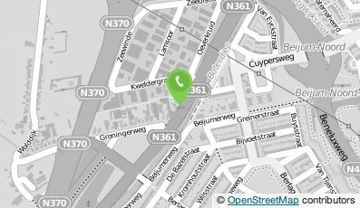 Bekijk kaart van HORNBACH Bouwmarkt en tuincentrum in Groningen