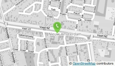 Bekijk kaart van ALDI in Nieuw-Amsterdam