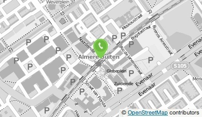 Bekijk kaart van Station Almere Buiten in Almere
