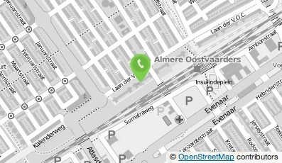 Bekijk kaart van Station Almere Oostvaarders in Almere