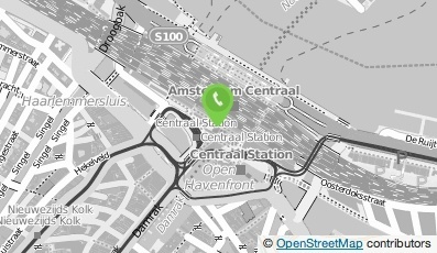 Bekijk kaart van Station Amsterdam Centraal in Amsterdam