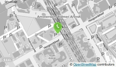 Bekijk kaart van Station Amsterdam Bijlmer Arena in Amsterdam