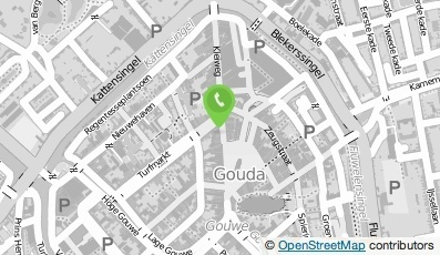 Bekijk kaart van Hi in Gouda