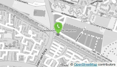 Bekijk kaart van Station Apeldoorn De Maten in Apeldoorn