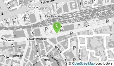 Bekijk kaart van Station Eindhoven in Eindhoven