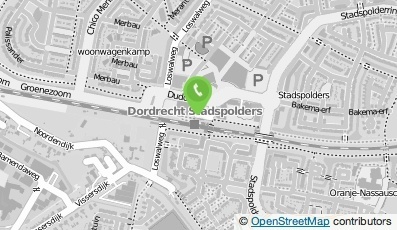 Bekijk kaart van Station Dordrecht Stadspolders in Dordrecht