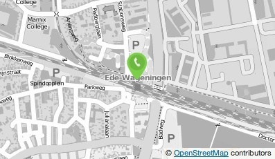 Bekijk kaart van Station Ede-Wageningen in Ede