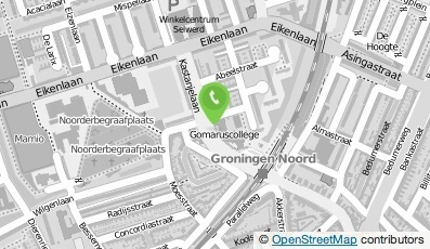 Bekijk kaart van Station Groningen Noord in Groningen