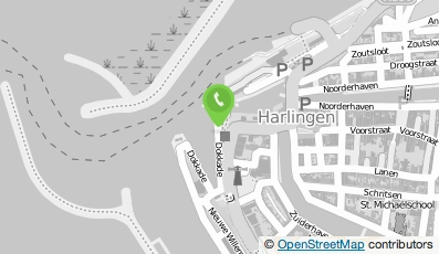 Bekijk kaart van Station Harlingen Haven in Harlingen
