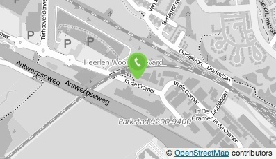 Bekijk kaart van Station Heerlen Woonboulevard in Heerlen
