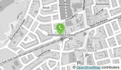 Bekijk kaart van Station Helmond 't Hout in Helmond