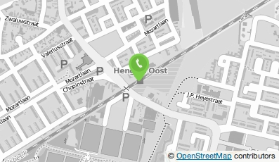 Bekijk kaart van Station Hengelo Oost in Hengelo (Overijssel)