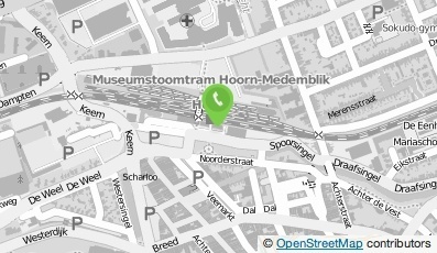 Bekijk kaart van Station Hoorn in Hoorn (Noord-Holland)