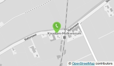 Bekijk kaart van Station Koudum-Molkwerum in Molkwerum