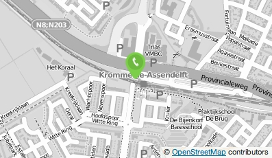 Bekijk kaart van Station Krommenie-Assendelft in Krommenie