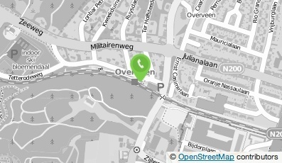 Bekijk kaart van Station Overveen in Overveen