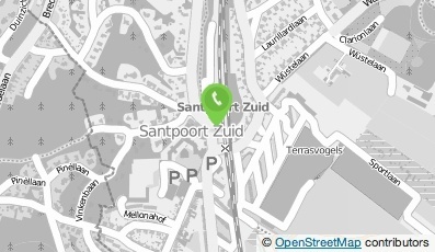 Bekijk kaart van Station Santpoort Zuid in Santpoort-Zuid