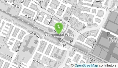 Bekijk kaart van Station Veenendaal West in Veenendaal