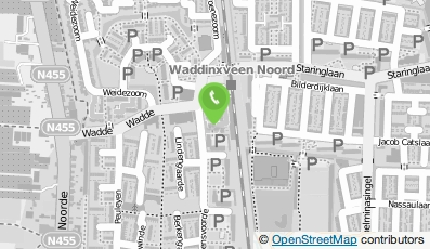Bekijk kaart van Station Waddinxveen Noord in Waddinxveen