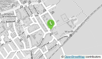 Bekijk kaart van Station Warffum in Warffum