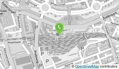 Bekijk kaart van GWK Travelex Groningen in Groningen