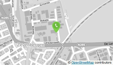 Bekijk kaart van DSL-TECH.NL in Zevenbergen