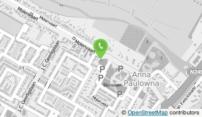 Bekijk kaart van HEMA in Anna Paulowna