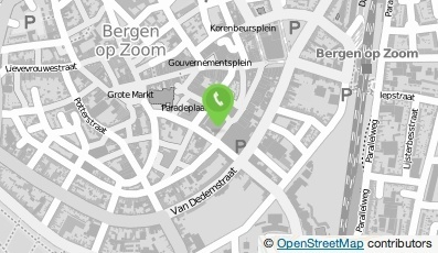 Bekijk kaart van HEMA in Bergen op Zoom