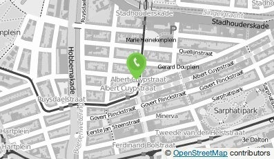 Bekijk kaart van D-reizen in Amsterdam