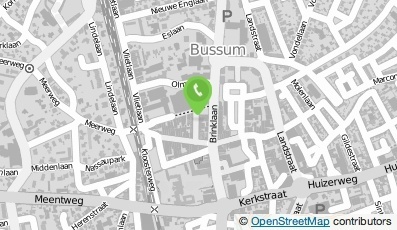 Bekijk kaart van D-reizen in Bussum