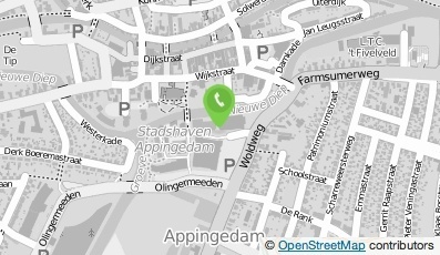 Bekijk kaart van Albert Heijn in Appingedam