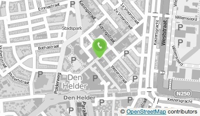 Bekijk kaart van WE in Den Helder