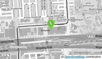 Bekijk kaart van ABN AMRO in Amsterdam