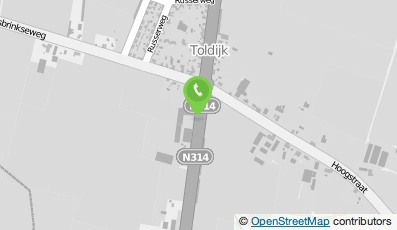 Bekijk kaart van Welkoop in Toldijk