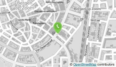 Bekijk kaart van ABN AMRO in Bergen op Zoom