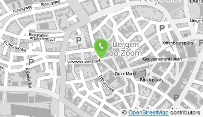 Bekijk kaart van Prénatal in Bergen op Zoom
