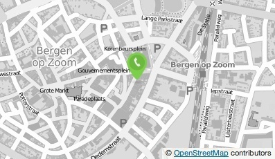 Bekijk kaart van De Tuinen in Bergen op Zoom