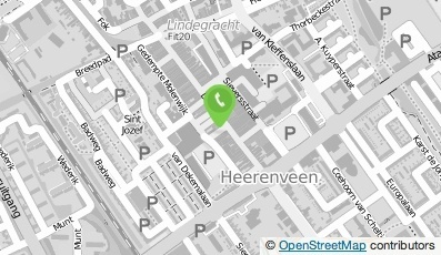 Bekijk kaart van De Tuinen in Heerenveen
