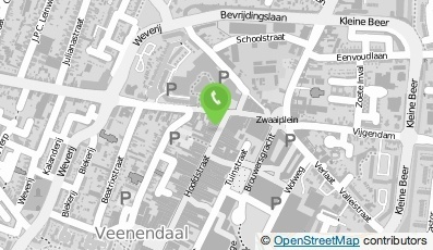 Bekijk kaart van Subway in Veenendaal