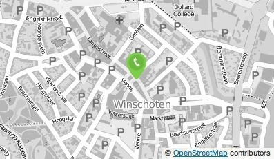 Bekijk kaart van Reisbureau Travel Shop Tulleken in Winschoten