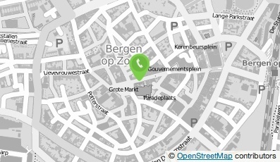 Bekijk kaart van Music Store in Bergen op Zoom