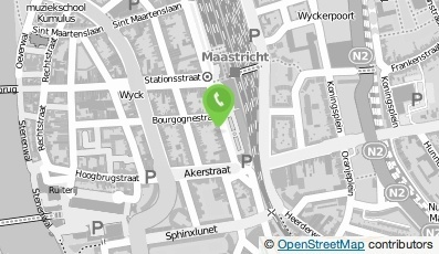Bekijk kaart van Rechtswinkel in Maastricht