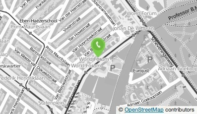 Bekijk kaart van Olympia uitzendbureau Hoofdkantoor in Den Haag