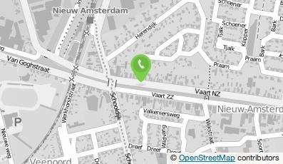 Bekijk kaart van Amigo in Nieuw-Amsterdam