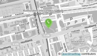 Bekijk kaart van McDonald's in Rotterdam