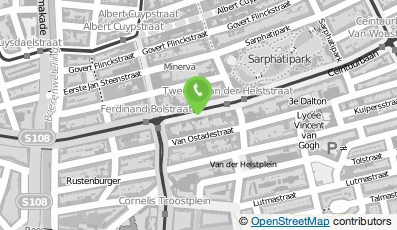 Bekijk kaart van Vreemd Lijstenmakerij in Amsterdam