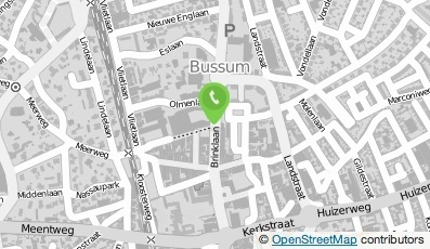 Bekijk kaart van VVV-agentschap bibliotheek in Bussum