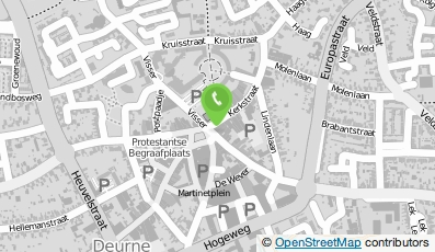 Bekijk kaart van VVV Deurne in Deurne