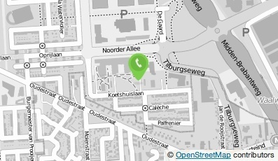Bekijk kaart van Alphega-apotheek in Waalwijk